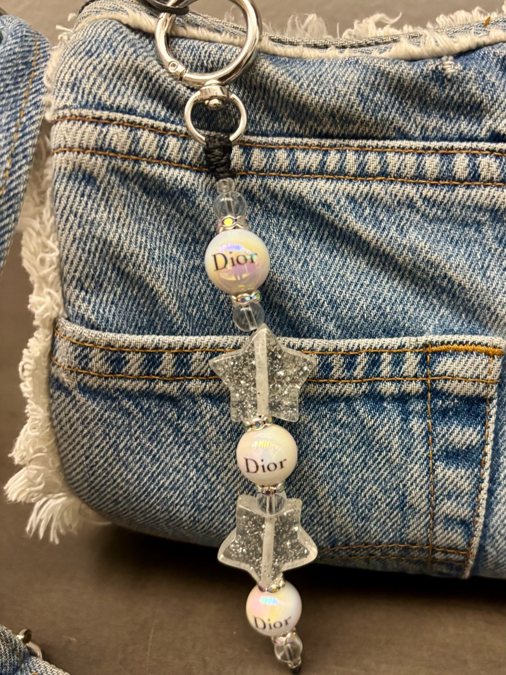 Dior Bag Charm, Star Bag Charm 7 inches - Picture 4 of 4
